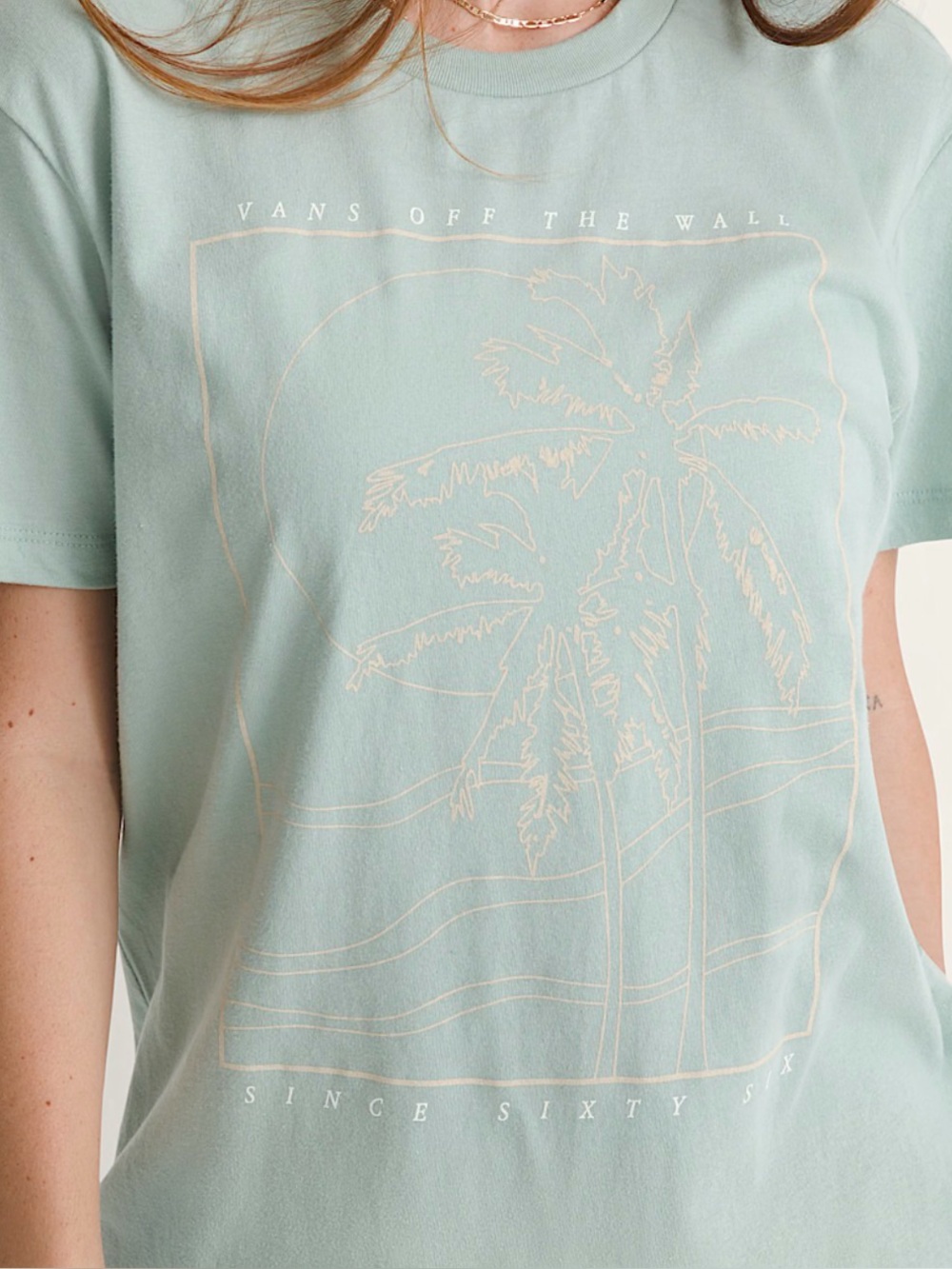 Vans | Palm Tree Short Sleeve Tee Shirt